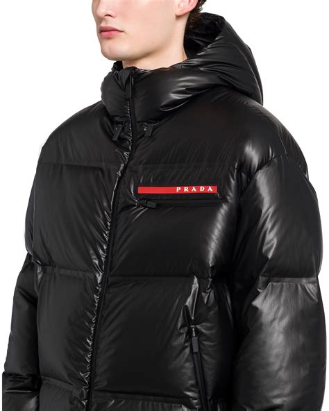 prada hooded outerwear jacket|Prada winter coats for women.